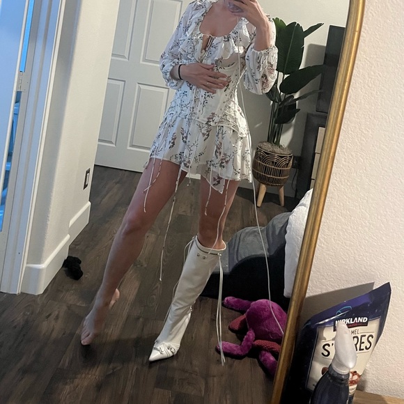 Lillie Chiffon Corset Dress - Picture 11 of 11